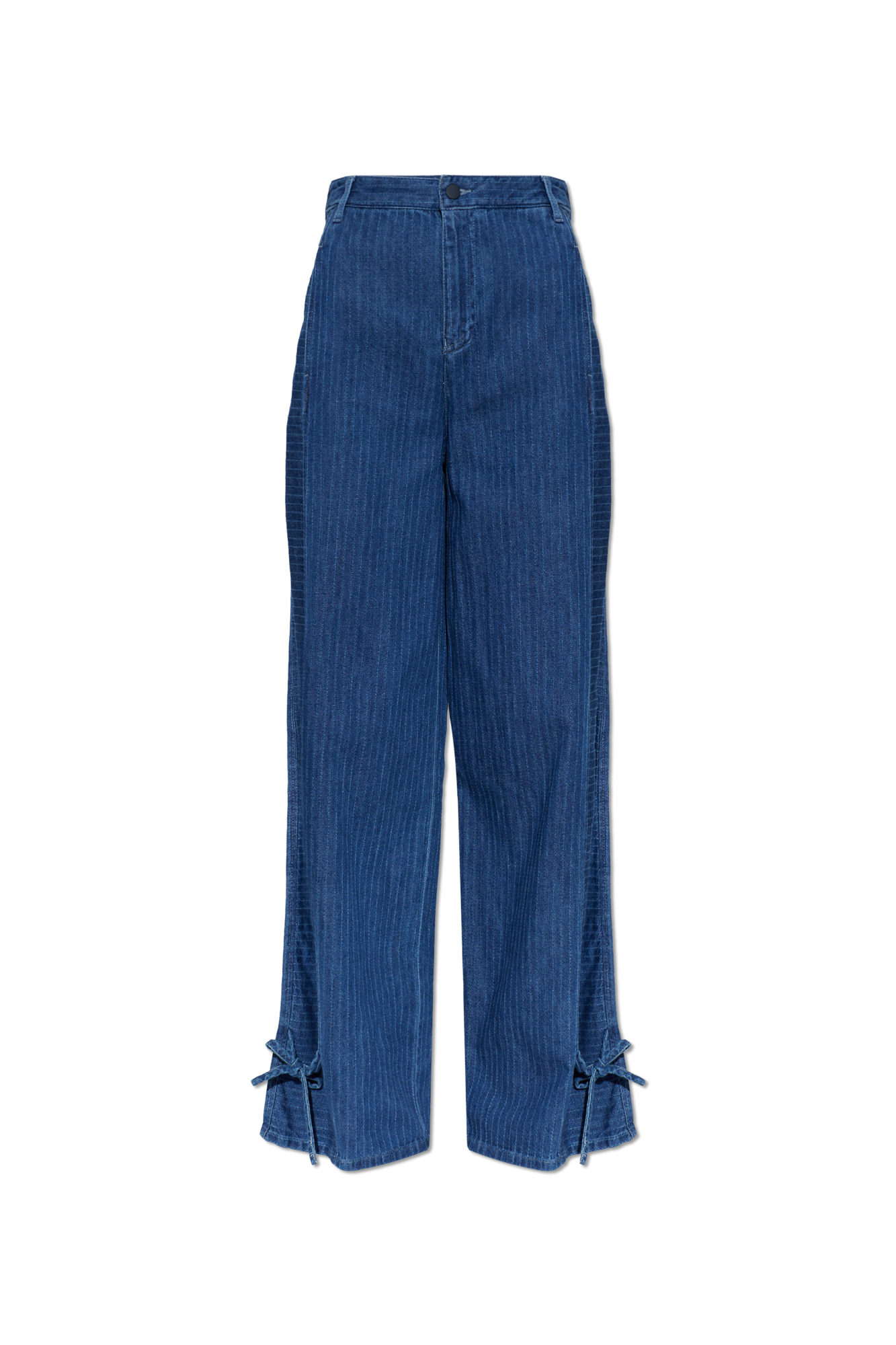 パンツ archive EMPORIO ARMANI flared denim swag Emporio Armani Wide-leg jeans | Women's | Vitkac